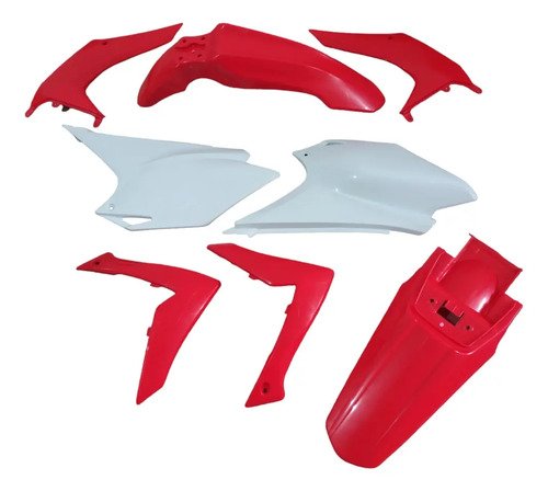 Kit Plasticos Honda Crf 230 2008-2015 Protork Brasil