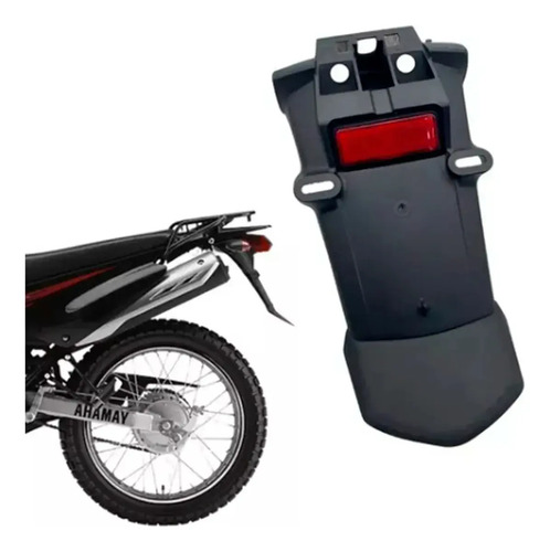 Guardabarro Trasero Xtz125 Xtz 125 Portaplaca Con Tragaluz