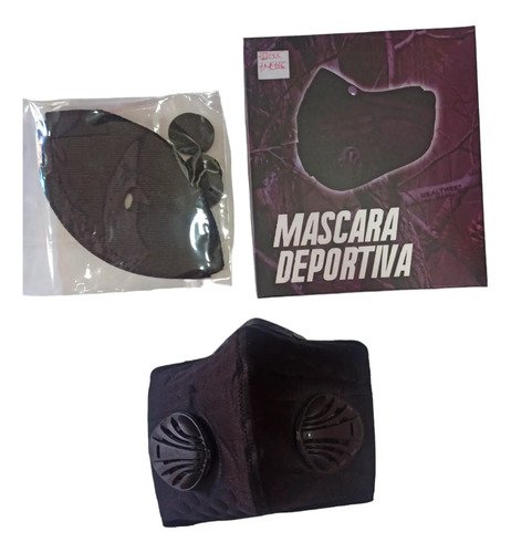 D_691661-MCO71584268489_092023-O.jpg Máscara Deportiva Tapa Bocas Doble Filtro Poliester