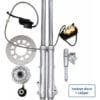 Sistema Freno De Disco Completo Yamaha Dt 125 175 Xtz 125