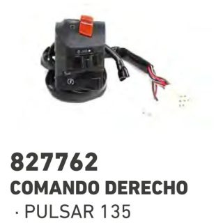 Comando Derecho Bajaj Pulsar 135/ls Calidad Original