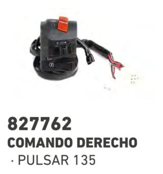 Comando Derecho Bajaj Pulsar 135/ls Calidad Original