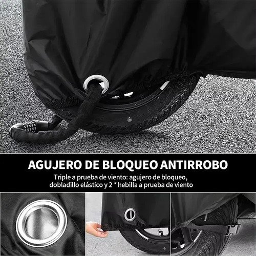 Pijama Moto Forro Protector Impermeable Con Argolla