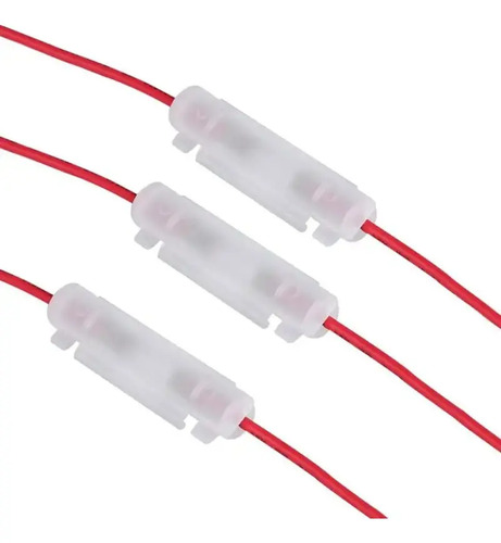 Porta Fusibles Vidrio Universal Moto X10 Unidades