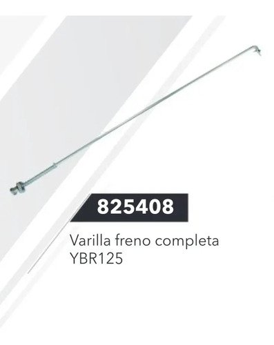 Varilla De Freno Completa Yamaha Ybr125