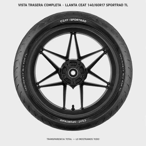 D_708030-MCO112937176925_062026-O.jpg Llanta Ceat Sportrad 140/60/17 Fz Gixxer Ns Radial
