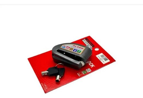 Candado Alarma Freno Disco Seguridad Para Moto Bicicleta