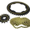 Kit De Arrastre Fz 2.0 De Freno Disco Trasero Dorada