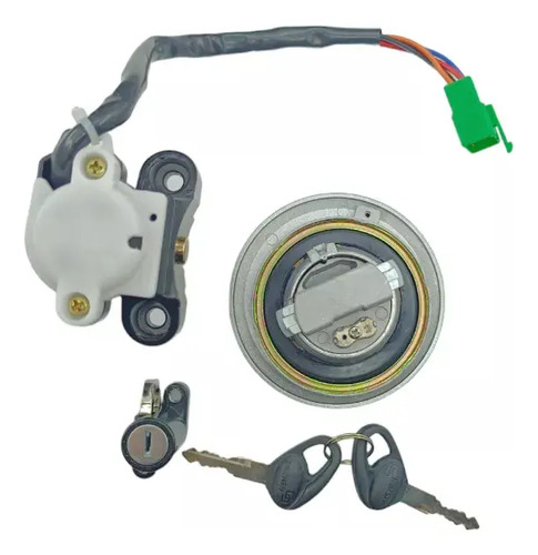 D_715628-MCO79010807723_092024-O.jpg Kit Suiche Dr150 Tapa Gasolina Seguro Switch Con 2 Llaves