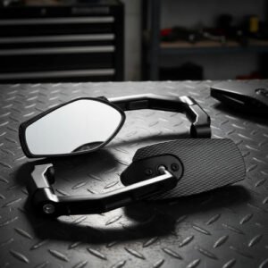 Espejos Moto Cafe Racer Punta Diamante Universales