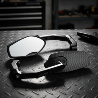 Espejos Moto Cafe Racer Punta Diamante Universales