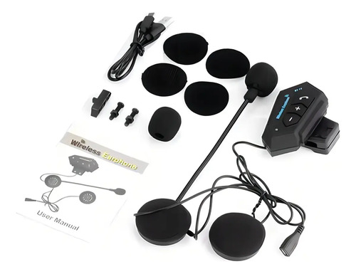 D_716245-MLA92713449435_092025-O.jpg Auricular Sikeo Bt12 Bluetooth Para Casco Moto Auriculares