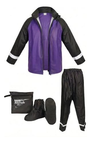Impermeable Moto Traje Lluvia Motociclista Siliconado