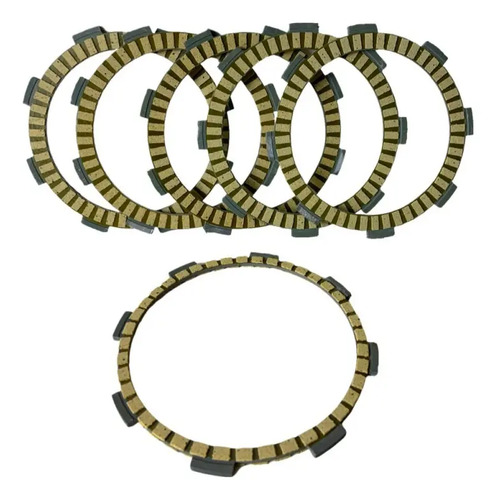 Set Discos Clutch De Embrague Bajaj Pulsar 135/ls
