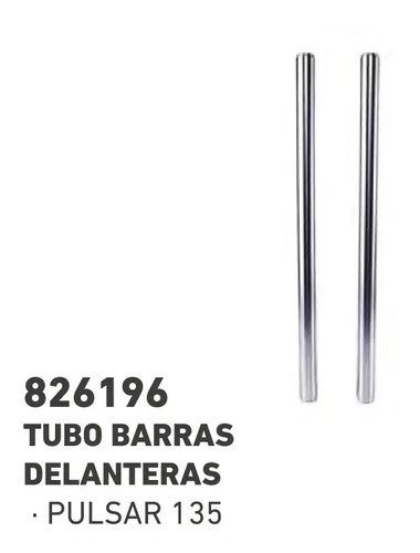 Tubos Barras Telescopio Bajaj Pulsar 135/ls Calidad Original