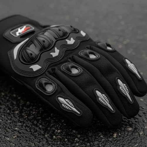 Guantes Moto Probiker Protección Palma Nudillo Táctiles