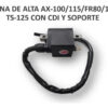 Bobina De Alta Con Cdi Ax100 Fr80 Ts125 Calidad Original