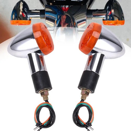 Direccionales Suzuki Gn 125 Nova Cromados