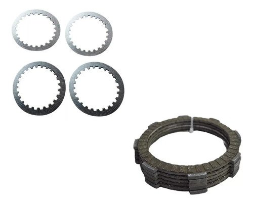 D_724672-MCO79790782220_102024-O.jpg Discos Clutch Con Separadores Kawasaki Klx 150 Wind 125