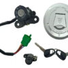 D_726843-MCO78774655812_092024-O.jpg Kit Suiche Dr150 Tapa Gasolina Seguro Switch Con 2 Llaves