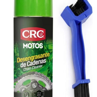 Kit Limpieza Cadena Moto Bici Desengrasante Crc Con Cepillo