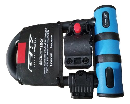 Candado En U Gw Bicicleta Moto Seguridad Llave