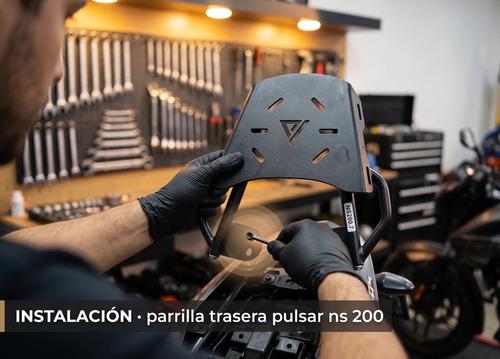 Parrilla Pulsar Ns 200 160 Base Baul Reforzada