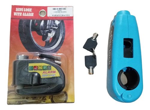 D_737591-MCO74338705002_022024-O.jpg Candado Moto Alarma Freno Disco + Candado Manilar Seguro