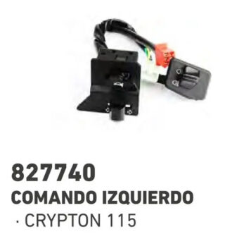 Comando Izquierdo Yamaha Crypton 115 Calidad Original
