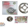 Kit Arrastre Acerado Cadena Dorada Discover 110 100/m 42/15t
