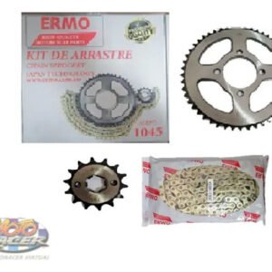 Kit Arrastre Acerado Cadena Dorada Discover 110 100/m 42/15t