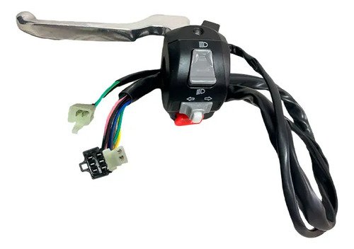 D_747974-MCO108427310661_032026-O.jpg Comando Izquierdo Yamaha Bws 125 Switch Luces Moto