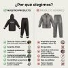 Impermeable Moto Traje Lluvia Motociclista Siliconado Unisex