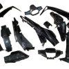 Kit Carenado Tapas Completo Honda C100 Wave I Negro 19 Pieza