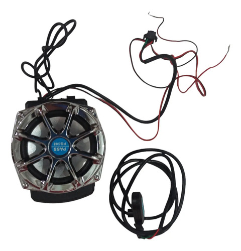 Mp3 Parlante Universal Control Motocicleta Sd 12v Bluetooth