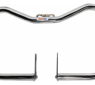 Defensa Mariposa Suzuki Gn 125 Cromada