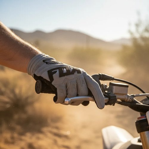 Guantes Para Moto Fox Bici Motocroos Tactil Semi Talla L