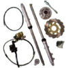 Tren Delantero Freno De Disco Ax100/2 Ax4 Akt 100/125 Sln-kd