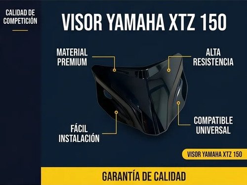 D_757988-MCO111403229592_052026-O.jpg Visor Yamaha Xtz 150 Modelo Nuevo