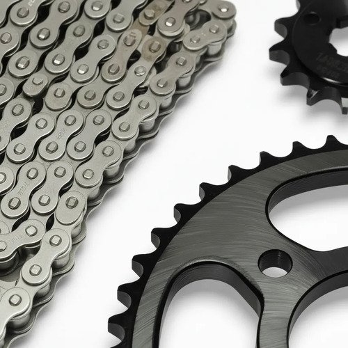 Kit De Arrastre Tvs Apache 200 Reforzado Cadena Oring