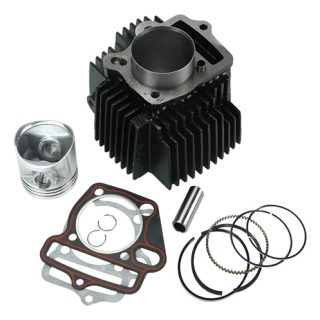 Kit Cilindro Honda Eco Deluxe Eco100+ Cd100 Completo