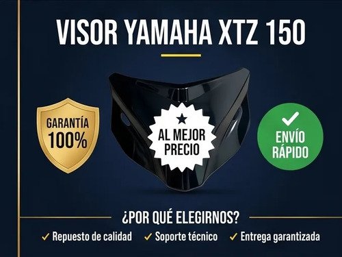 D_766149-MCO111403613018_052026-O.jpg Visor Yamaha Xtz 150 Modelo Nuevo