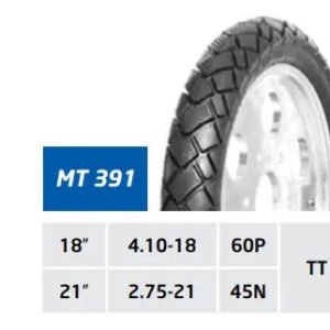 Llanta Para Motocicleta 410/18 Tt Mt 391 Dt125/175 Xtz125