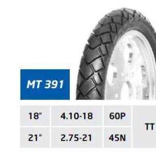 Llanta Para Motocicleta 410/18 Tt Mt 391 Dt125/175 Xtz125