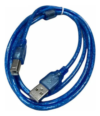 Cable Impresora 1.5 Mts Grueso Escaner Multifuncional Azul