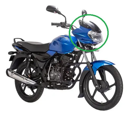 Carenaje Con Visor Discover 100 125+