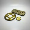 Kit De Arrastre Suzuki Gixxer 150 Dorado Reforzado