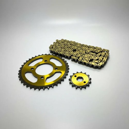 Kit De Arrastre Suzuki Gixxer 150 Dorado Reforzado