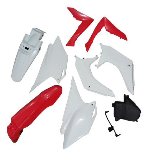 Kit Plasticos Honda Crf 230 2008-2015 Protork Brasil