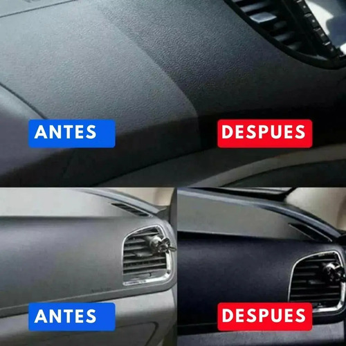 Restaurador De Partes Negras Partes Plásticas